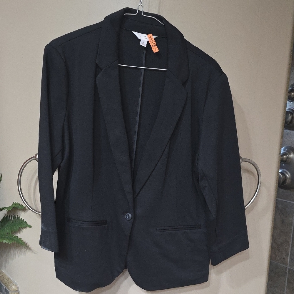 LC Lauren Conrad Black Blazer